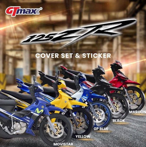 图片 [ Original 100% HLY Yamaha Y125 ZR Body Sticker Complete Set ] Y125 ZR Original Cover Set Y 125 ZR  HLY coverset Y125ZR
