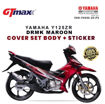 图片 [ Original 100% HLY Yamaha Y125 ZR Body Sticker Complete Set ] Y125 ZR Original Cover Set Y 125 ZR  HLY coverset Y125ZR