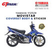 Picture of [ Original 100% HLY Yamaha Y125 ZR Body Sticker Complete Set ] Y125 ZR Original Cover Set Y 125 ZR  HLY coverset Y125ZR