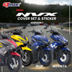 Picture of [ Yamaha NVX 155 V1 Coverset Body Sticker Complete Set ] BERANI JAMIN 100% Original HLY  Coverset NVX 155 V1