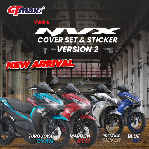 Picture of [ Yamaha NVX155 V2 Coverset Body Sticker Complete Set ] BERANI JAMIN 100% Original HLY  Coverset NVX 155 V2