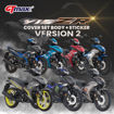 图片 [ YAMAHA Y15 V2 COVERSET ] Y15ZR COVER SET Y15 ZR COVERSET Monster Energy